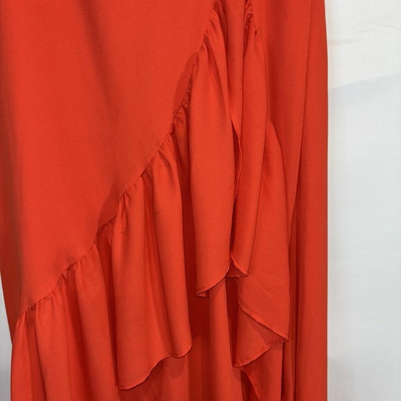 Show Me Your‎ Mumu Skirt Size Medium RETAILS OVER $150 Red Maxi Layers Festival - Picture 4 of 5